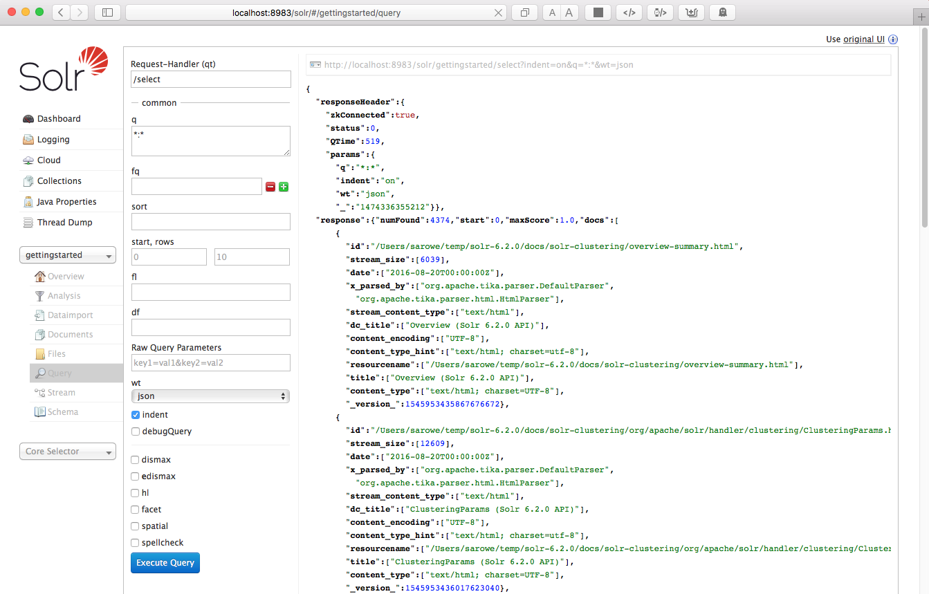 Solr Quick Start